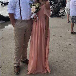 Formal Dress (Peach)